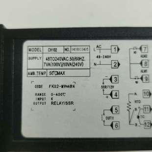 CH102 FK02 400℃ RKC温控器