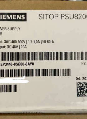 6EP3446-8SB00-0AY0 SITOP PSU82