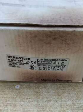 全新亨士乐HENGSTLER编码器RI76TD/10000E
