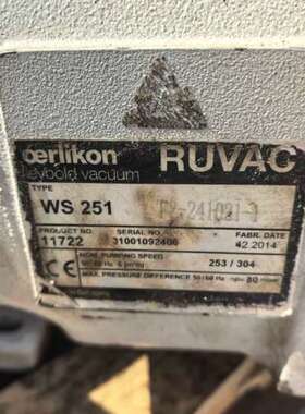 莱宝RUVAC真空泵罗茨泵，拆机