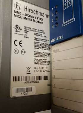 赫斯曼工业交换机MS3124-4，MM3-2FXM2/2TX