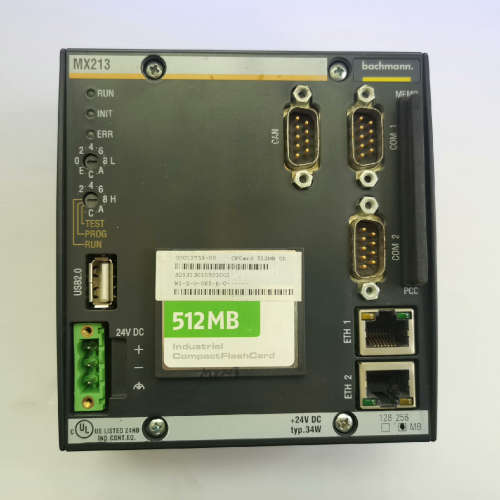 巴赫曼MX213模块，功能包好，成色新。带512MB内存卡。