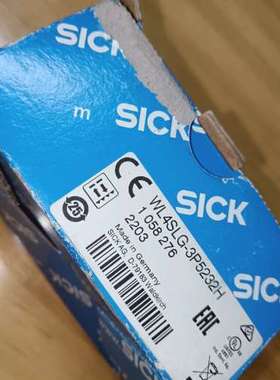 SICK WL4SLG-3P5232H激光光电传感器，德国原