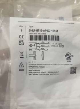 TURCK图尔克全新感应器BI4U-MT12-AP6X-H1
