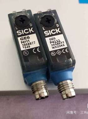 德国SICK西克GE6 P4111光电传感器 2个