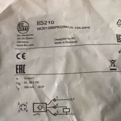 IIS210易福门IFM接近开关全新原装1个