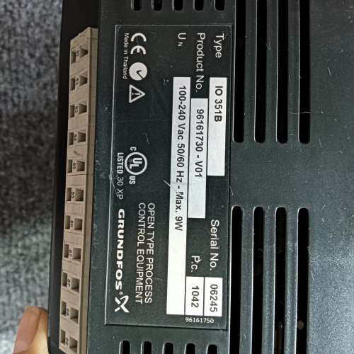拆机格兰富控制器IO 351B，成色如图，需要的联系
