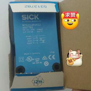 正品 102 2P2412.全新 sick光电开关WTE23