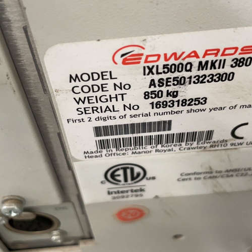 爱德华真空泵IXL500q   原装拆机 成色漂亮 议价