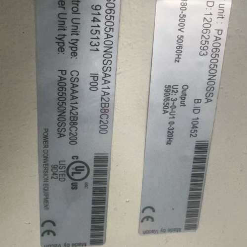 二手伟肯变频器 NXS06505A0N0SSAA1A2B8C