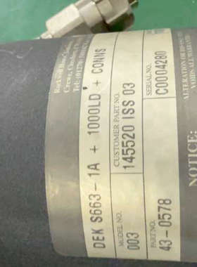 DEK+S663-1A/8+1000LD+CONNS电机马达