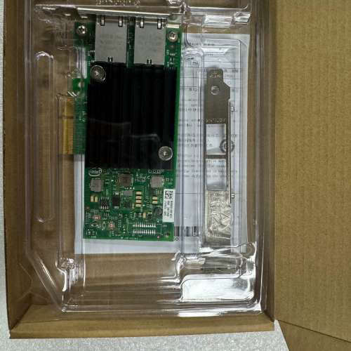 原装万兆网卡X550T2多电口pciex4x8服务器黑平果爱