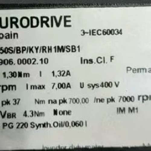 SEW伺服电机PSC221 CMP50S/BP/KY/RH1