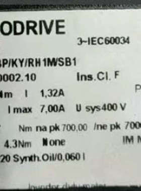 SEW伺服电机PSC221 CMP50S/BP/KY/RH1