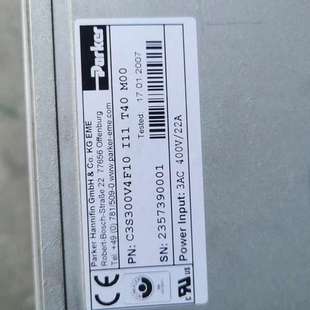 M00 T40 二 l11 派克驱动器C3S300V4F10