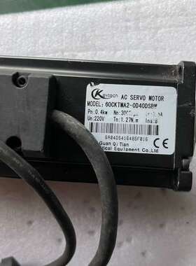 拆机私服电机，型号60CKTMA2-0D40DSBM二手正常