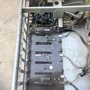 8卡直插平台b85  cpu G3260 4G内存需要的带走