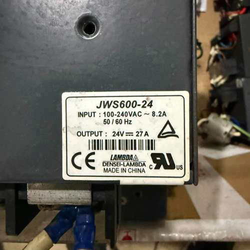 LAMBDA JWS600-24 24V 27A开关电源，J