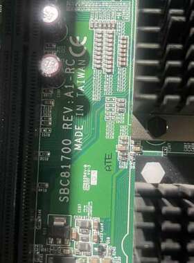 艾讯工业工控机主板  SBC81700 REV:A1-RC