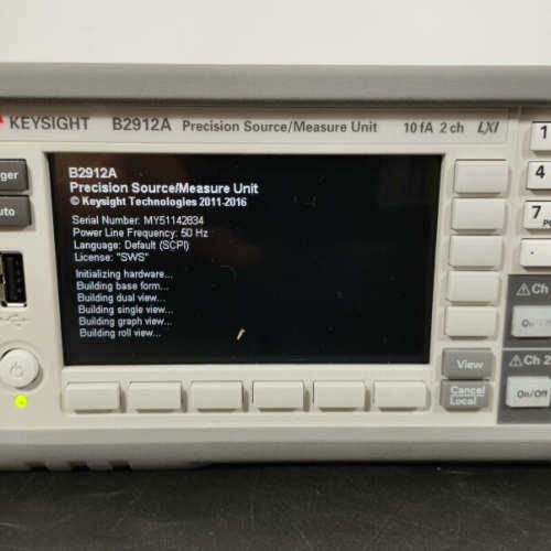 闲置转让是德科技数字源表B2912A，需要的私聊，