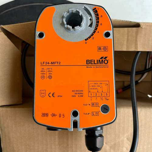 BELIMO执行器，LF24-MFT2，共计2个，如图所示，