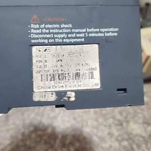 拆机中驱ZQ100M一1R5G3 380v 1.5kw