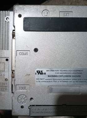 QUICKPANEL触摸屏，上电显示如图，当配件处理，图片实