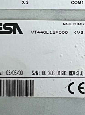 ESA人机界面 VT440L1SF000 原装现货一台 实物