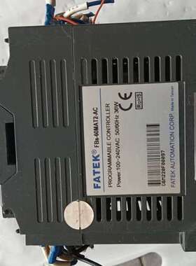 永宏PLC  FBs-60MAT2-AC，正常拆机，成色如图