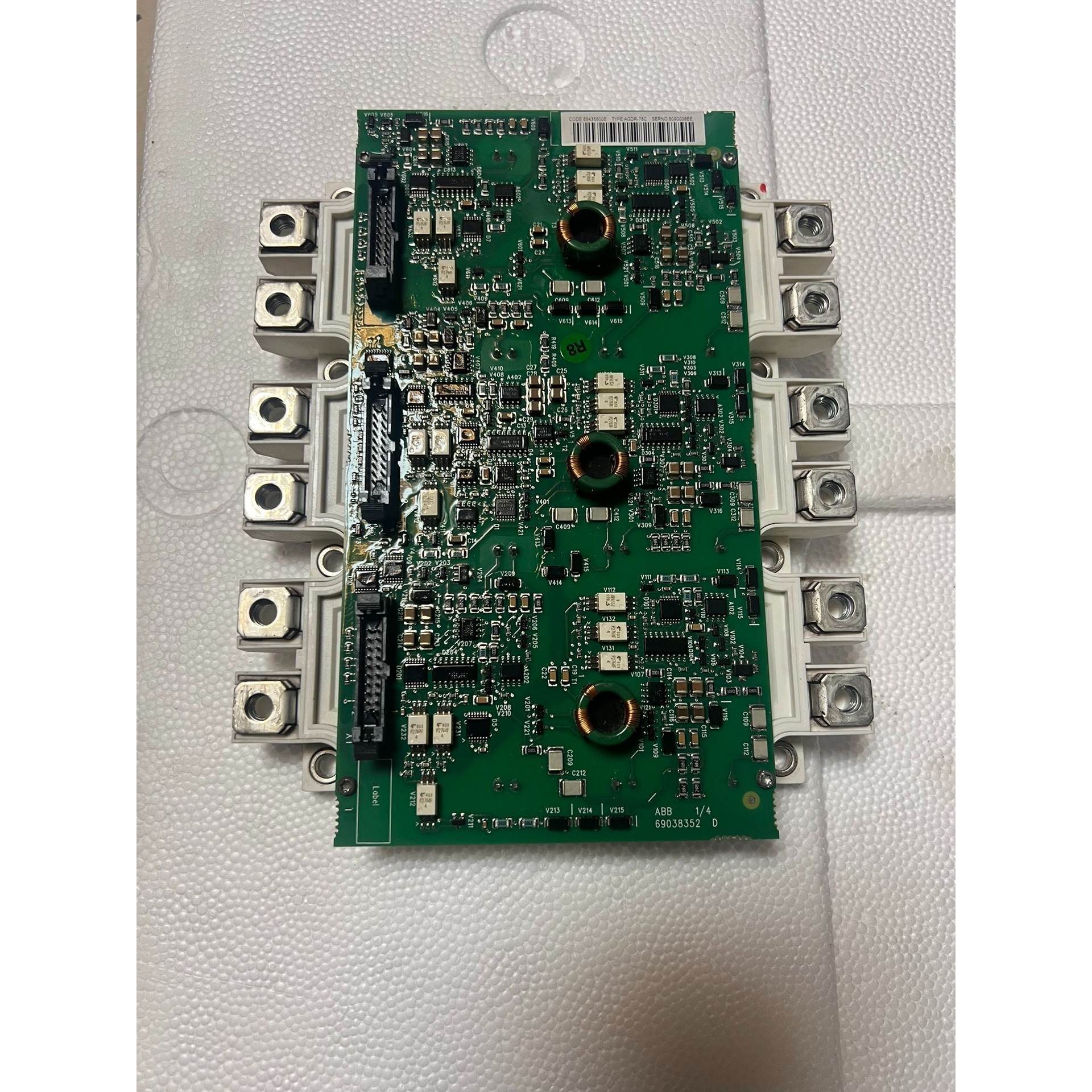 ABB800变频器驱动板AGDR-76C带模块IGBT FS