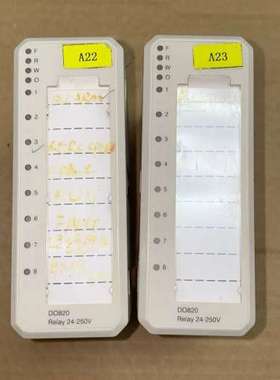ABB模块 DO820 实图拍摄 功能正常 标价不是实价 议