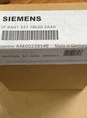 6AG1 321-1BL00-2AA0 原装现货一个