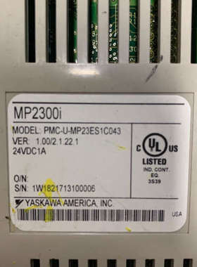 议价安川模块MP2300i 原装现货PMC-U-MP23ES