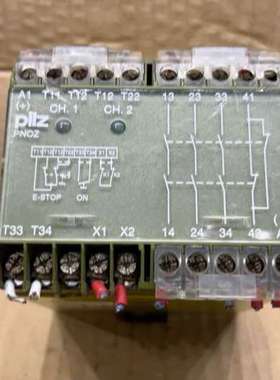 二手拆机安全继电器Pilz PNOZ    474695，德