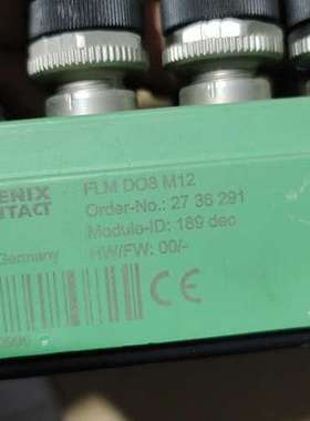 菲尼克斯原装原装FLM DO8 M12 2736291原装拆