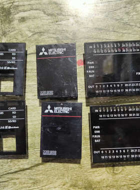 FX5U-64MT/ES黑色盖板，原装拆机，库存充足，单卖1