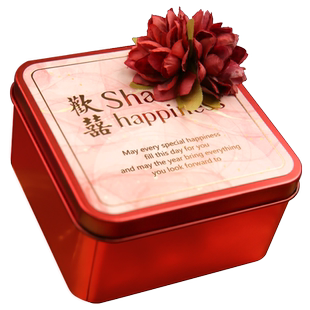 精致喜糖包装空铁盒子2025新款订结婚礼专用伴手礼袋免折叠高级感