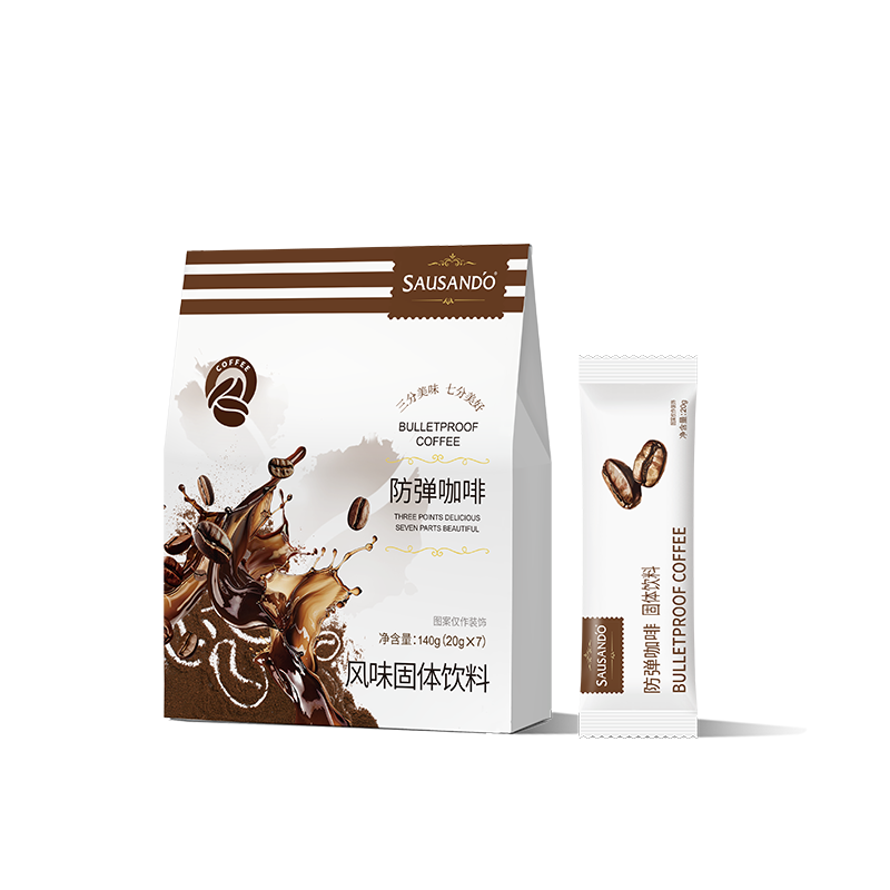 秀身堂防弹咖啡速溶代餐饱腹生酮咖啡身材管理通用