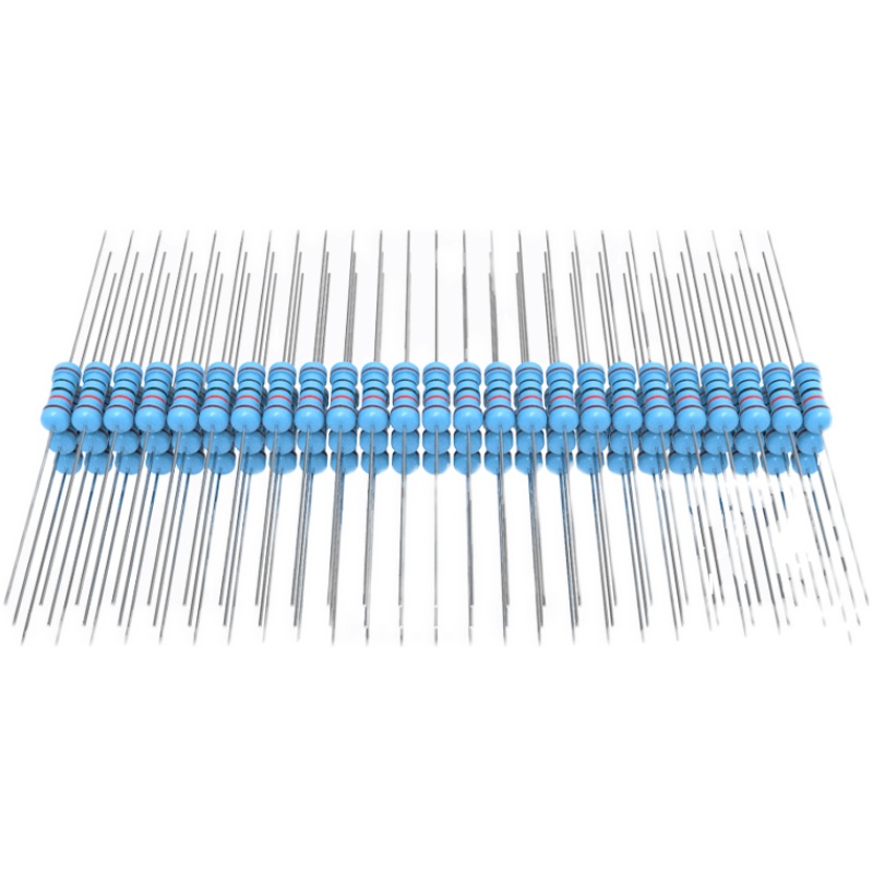 3W金属膜电阻1%直插五色环电阻器1K欧 4.7 5.1 22 47 330 510K