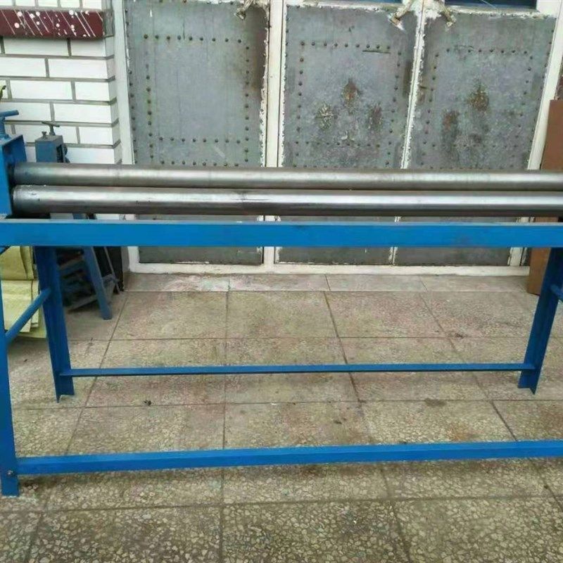 手动卷圆机铁皮铝皮保温压边机卷板机不锈钢小型电动滚圆机起线机