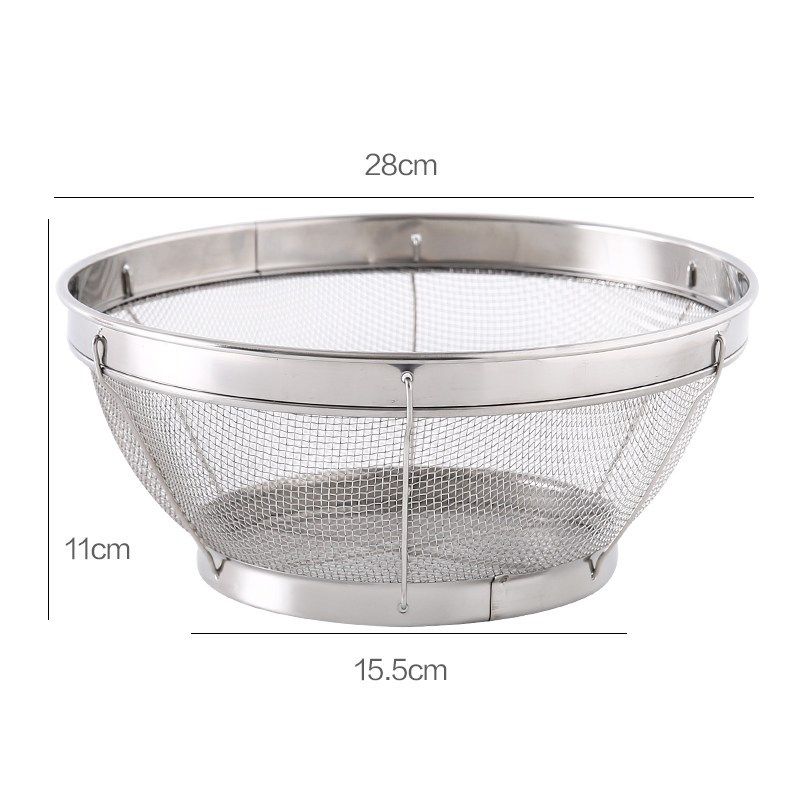加厚细网不锈钢漏盆淘米筛淘米盆圆形沥水盆大号漏盆洗菜盆水果篮,纺织面料/辅料/配套,其他纺织机械,淘宝优惠券,粉丝福利购,淘宝优惠卷