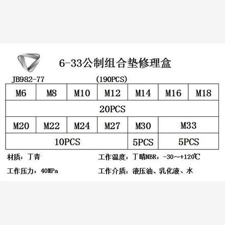 高压油管螺丝组合垫圈垫