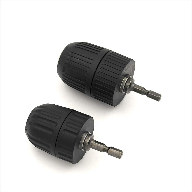 电批风批夹头10mm/1r3mm夹头 自锁式配连接杆电动螺丝刀夹钻头批