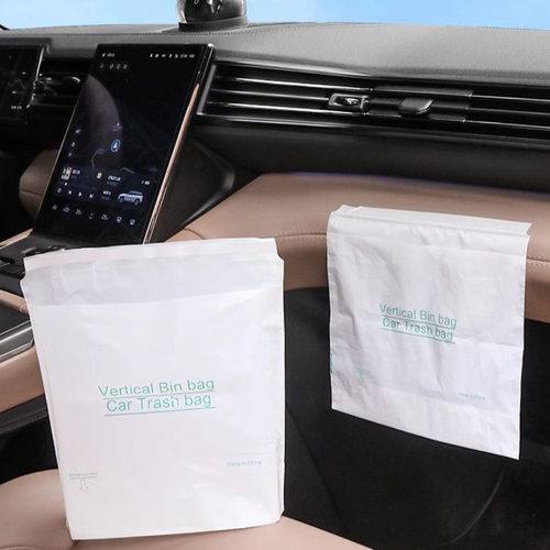 自立车载垃圾袋一次性车用桌面车内垃圾桶汽车自清洁