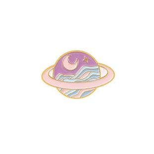 日系星球胸针情侣闺蜜徽章背包饰品包包勋章别针D3