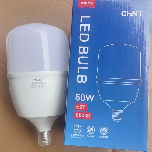 正泰照明led节能省电灯泡E27螺口护眼超亮大功率无频闪工厂家用