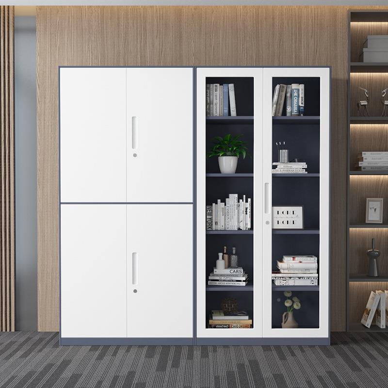 办公室柜窄边文件柜柜铁皮柜证子档案柜FL0022资料财务凭书架储物