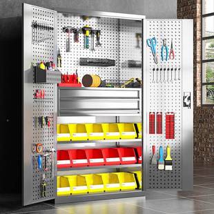 重型不锈钢加厚五金零件工具物柜抽不锈钢工屉柜车工厂汽修间储收