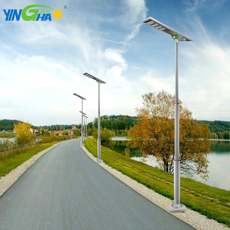 家太阳灯4能0W庭院灯花园LD厂遥YH0219-4控人体感应道E路蜡烛照明