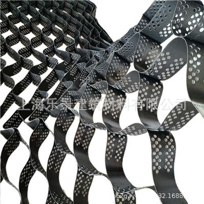 塘林护坡防KAO冲蜂巢土工鱼格公路边坡园绿化种植路基加固土工网